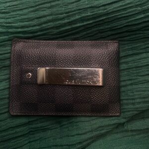 Louis Vuitton Mens Card Holder w Money Clip